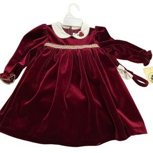 SOLD Good Lad of Philadelphia Fancy Velour Girl’s Christmas/Holiday Dress, NWT!